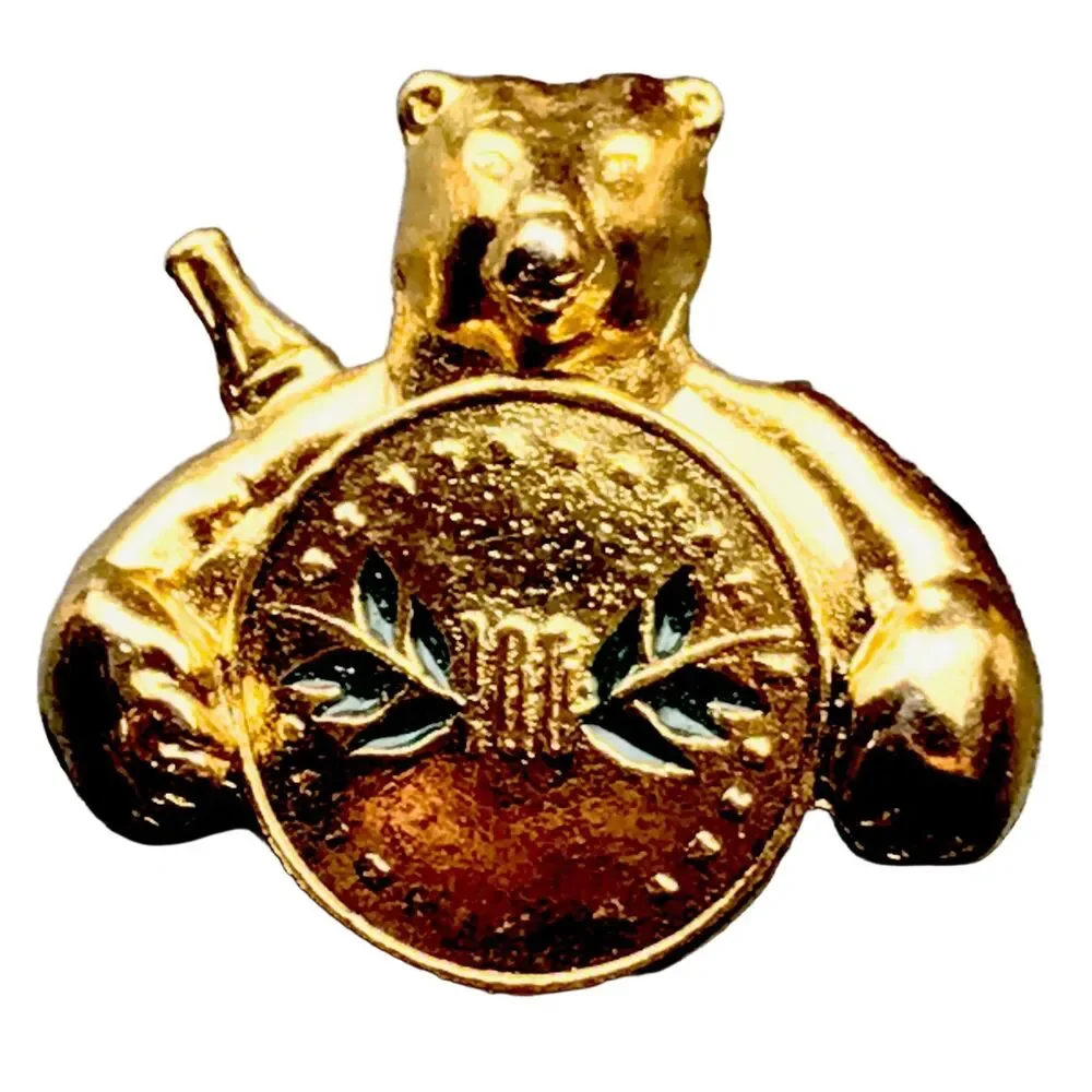 Coca Cola Polar Bear Pin Atlanta Olympics Made in 1993 Vintage 90s